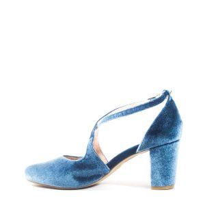 Oren Velvet Mary Jane Heels