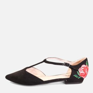 Garden T-Strap Flats